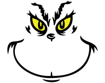 free grinch face svg file #957, Download drawings