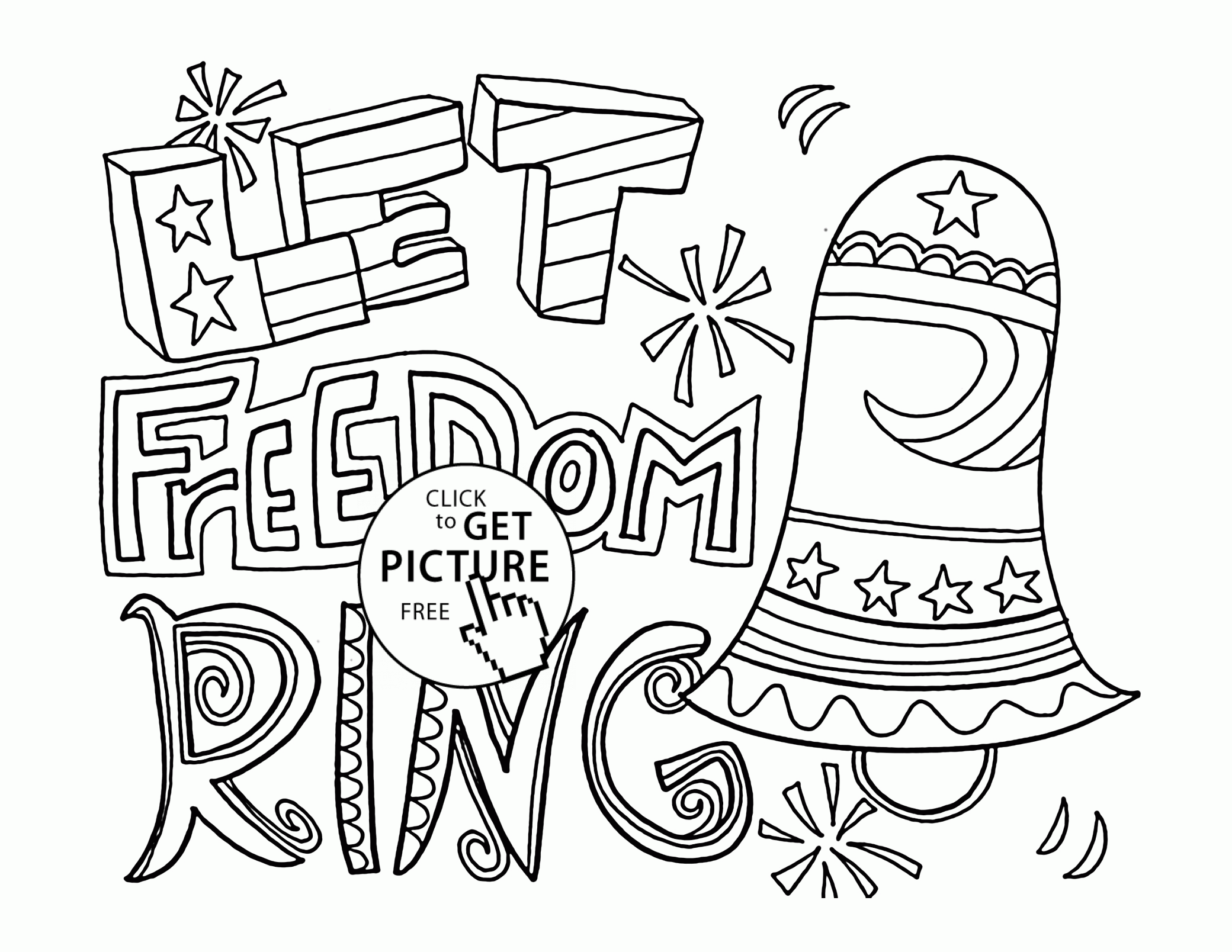 Freedom coloring #5, Download drawings