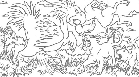 Predator (Animal) coloring #10, Download drawings