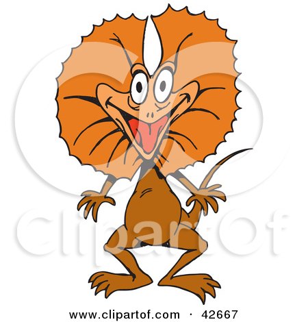 Frilled-neck Lizard clipart #16, Download drawings