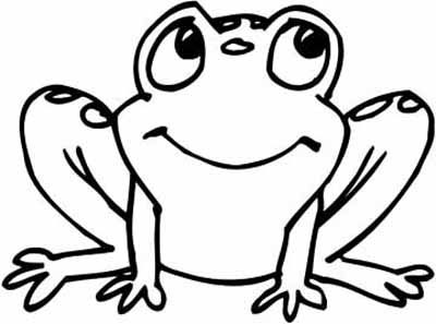 Frog coloring #7, Download drawings
