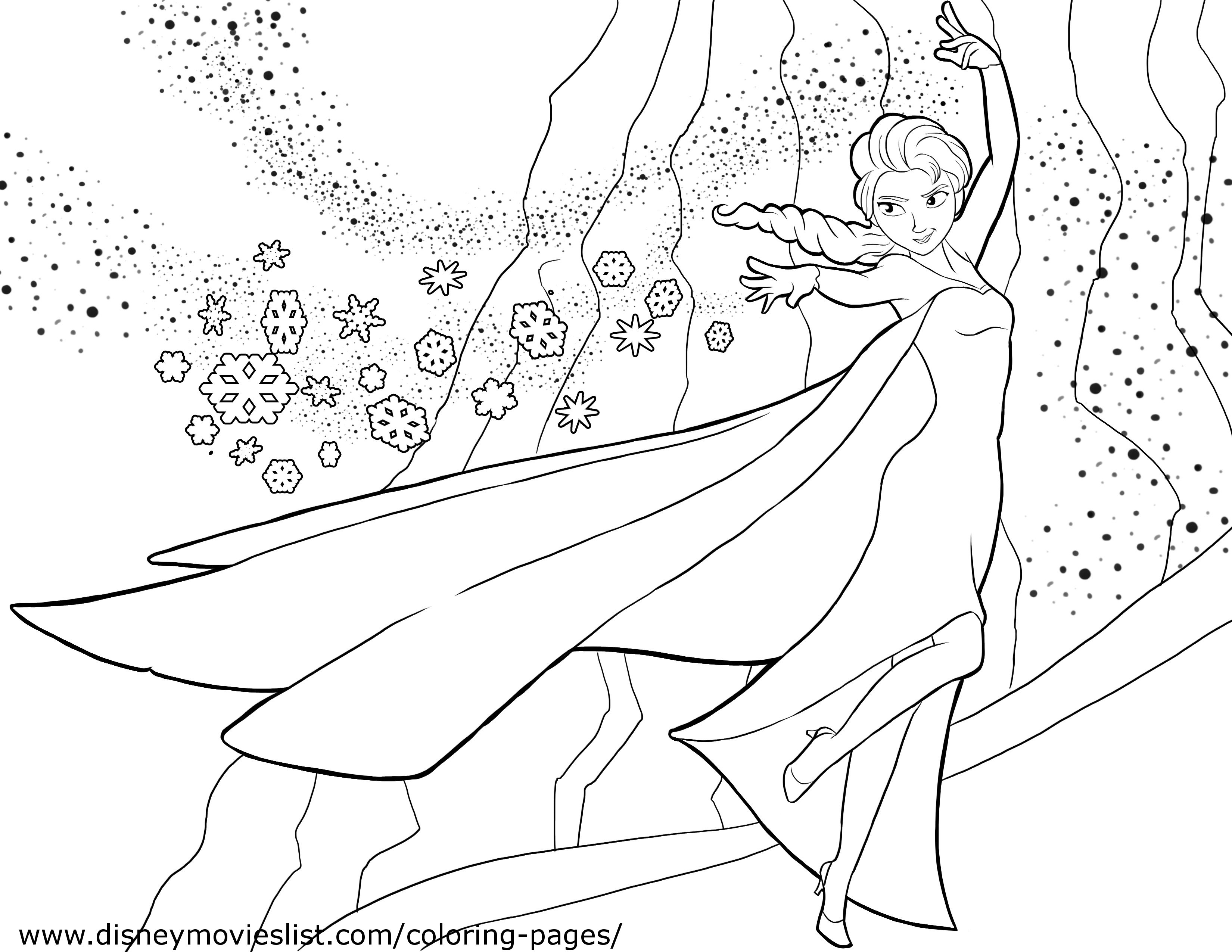 Frozen coloring #5, Download drawings