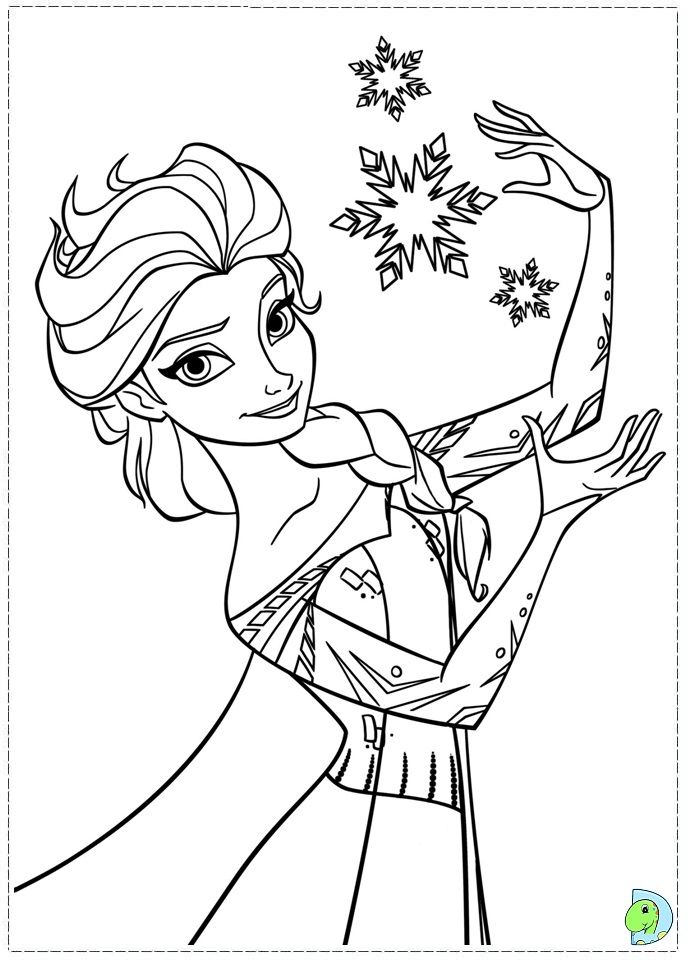 Frozen coloring #19, Download drawings
