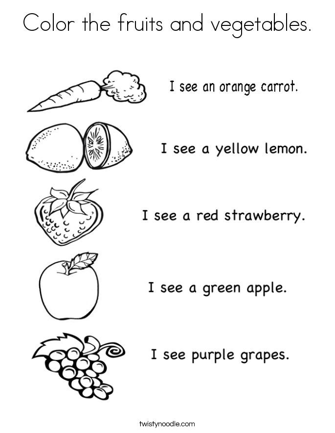 Vegetable coloring #13, Download drawings