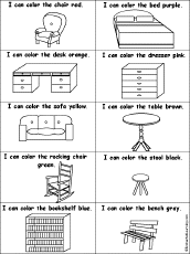 Furniture coloring #20, Download drawings