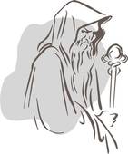 Gandalf clipart #1, Download drawings
