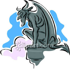 Gargoyle clipart #14, Download drawings