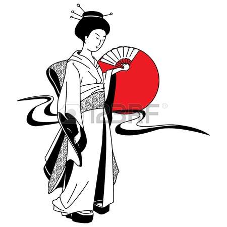 Geisha clipart #7, Download drawings