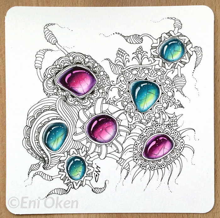 Gemstones coloring #13, Download drawings