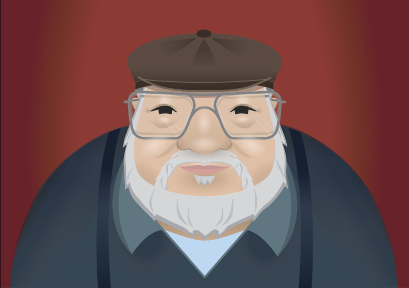 George R.r. Martin clipart #3, Download drawings