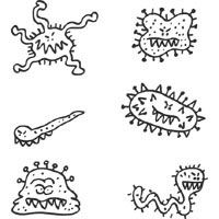 Germ coloring #10, Download drawings