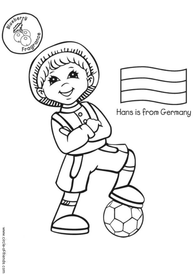 German coloring #5, Download drawings