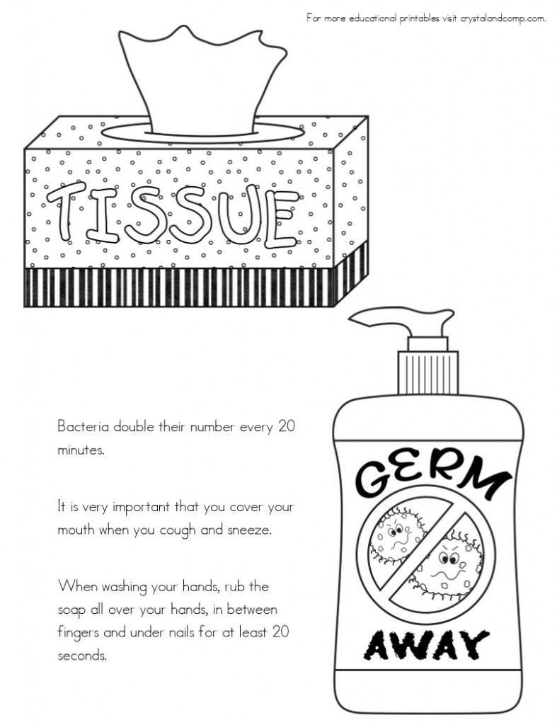 Germs coloring #6, Download drawings