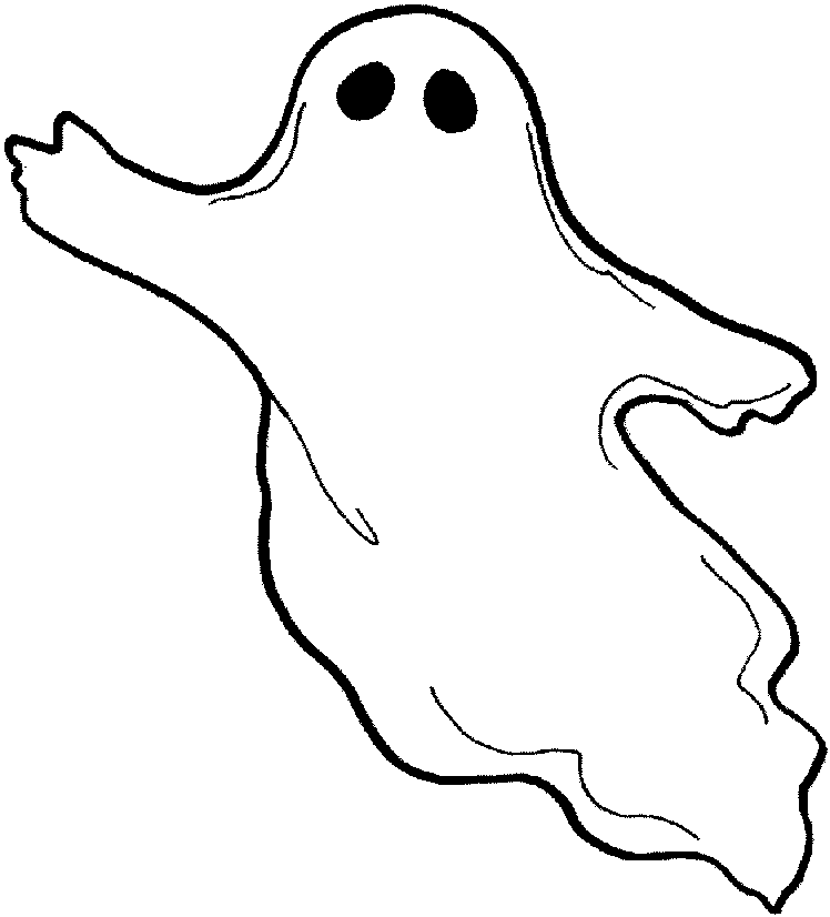 Ghost coloring #17, Download drawings