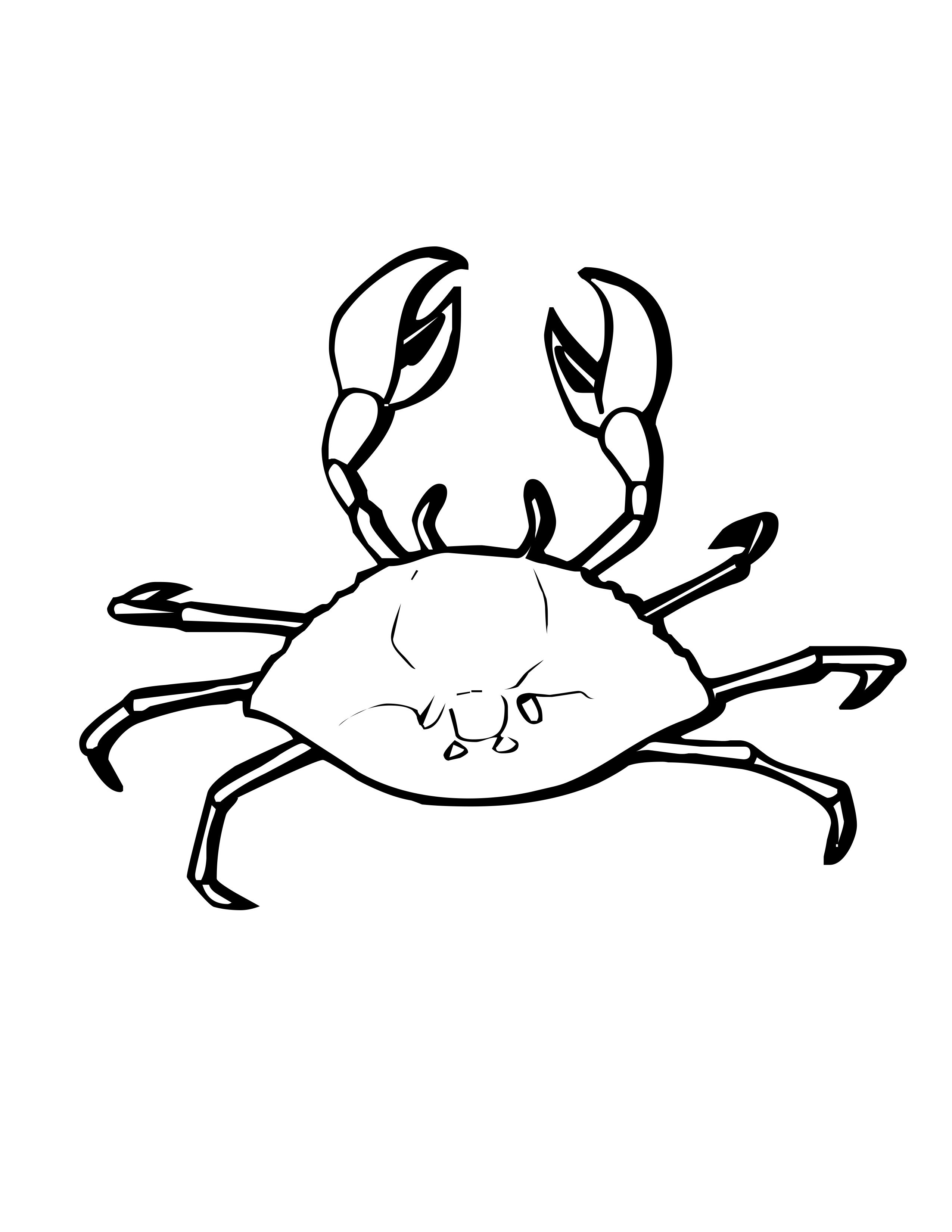Ghost Crab coloring #18, Download drawings
