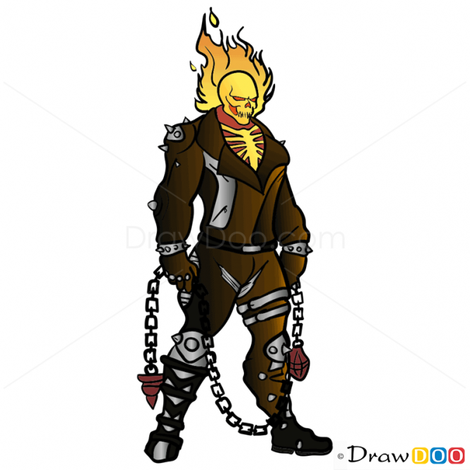 Ghostrider clipart #1, Download drawings