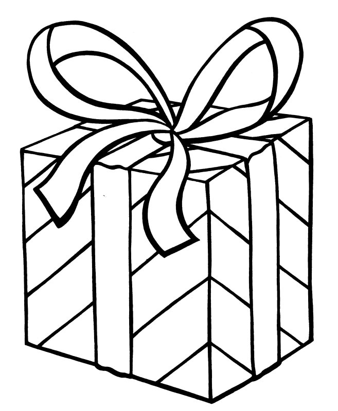 Gift coloring #2, Download drawings