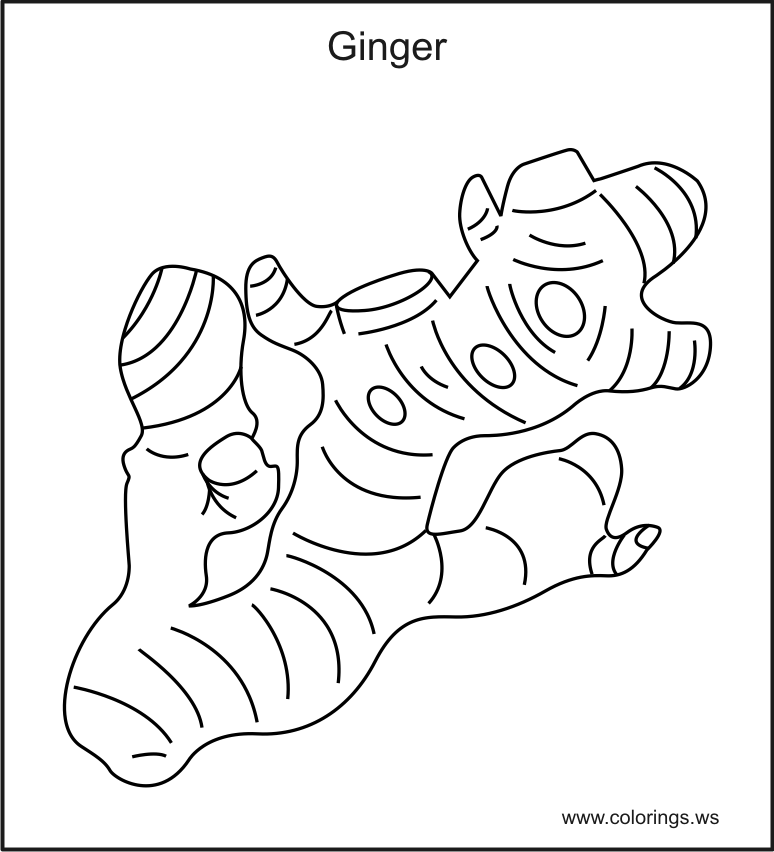 Ginger coloring #20, Download drawings