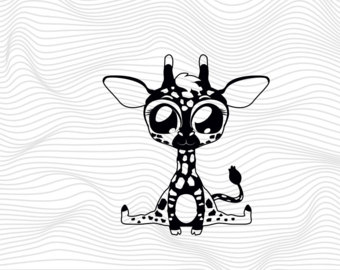 Giraffe svg #1, Download drawings