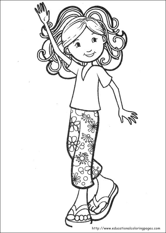 Girl coloring #12, Download drawings