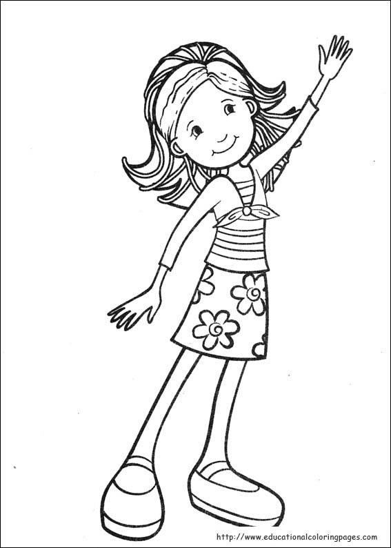 Girl coloring #18, Download drawings