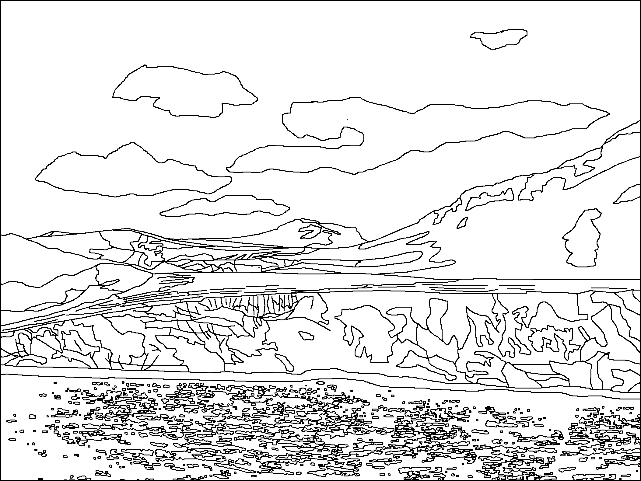 Glacier coloring #6, Download drawings