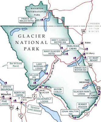 Glacier National Park clipart #7, Download drawings