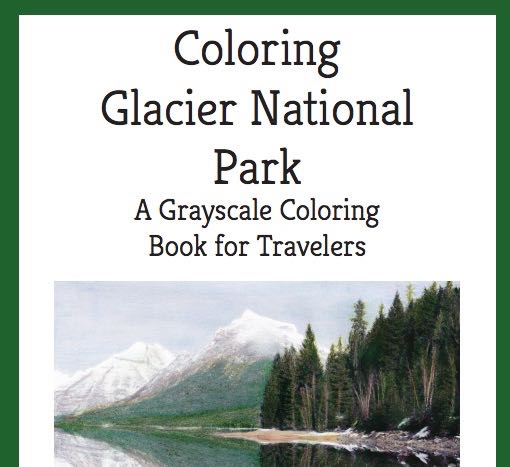Glacier National Park coloring #8, Download drawings