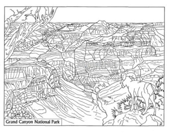 Glacier National Park coloring #3, Download drawings
