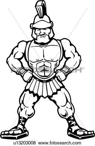 Gladiator clipart #13, Download drawings