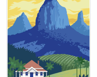 Glasshouse Mountains coloring #11, Download drawings