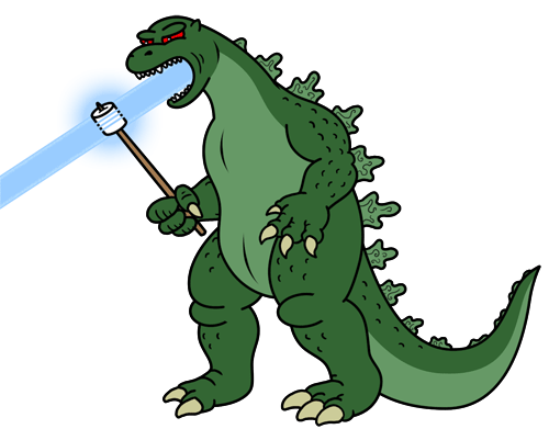 Godzilla svg #3, Download drawings
