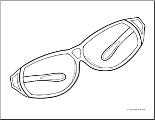 Goggles coloring #16, Download drawings