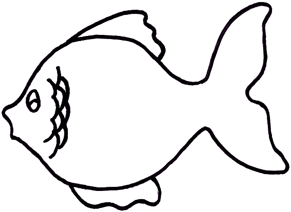 Goldfish coloring #11, Download drawings