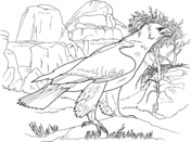 Golden Eagle coloring #9, Download drawings