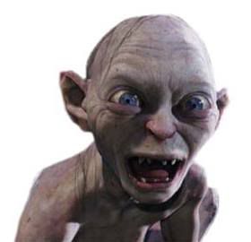 Gollum clipart #15, Download drawings