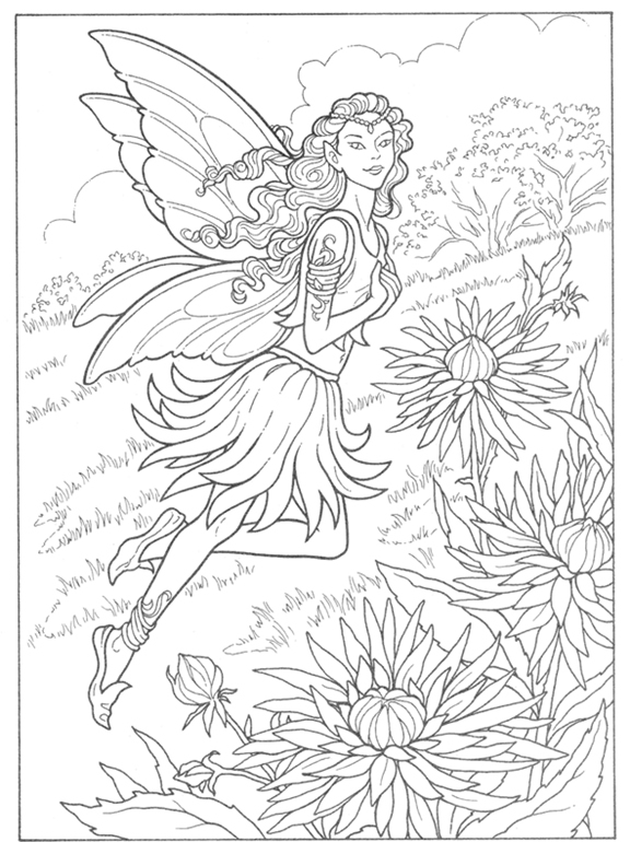 Gorgeous Fairies! coloring #2, Download drawings