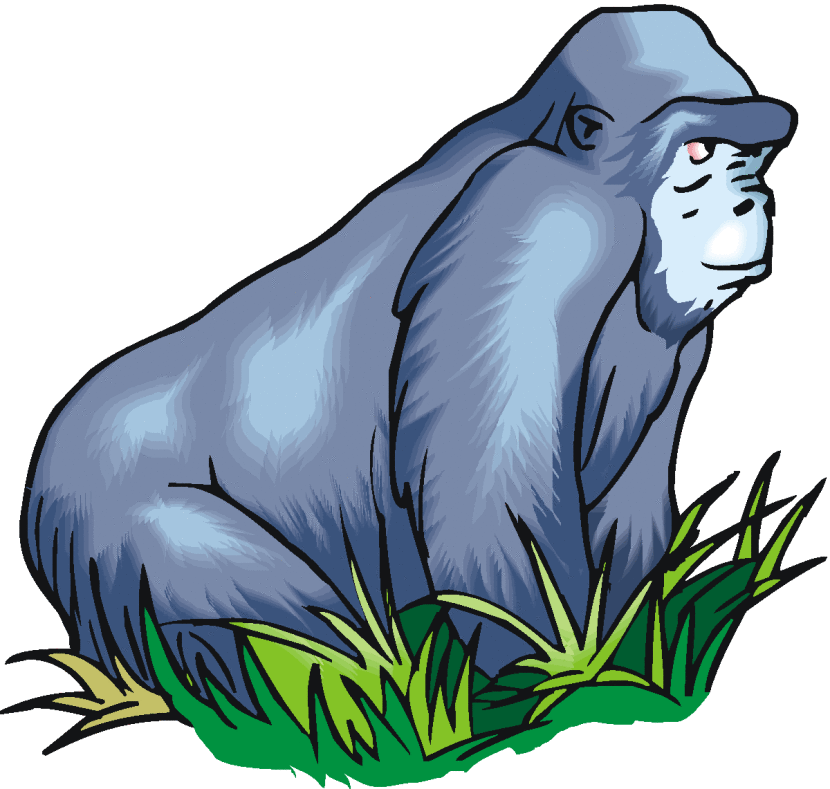 Gorilla clipart #11, Download drawings