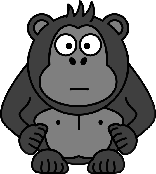 Gorilla clipart #17, Download drawings