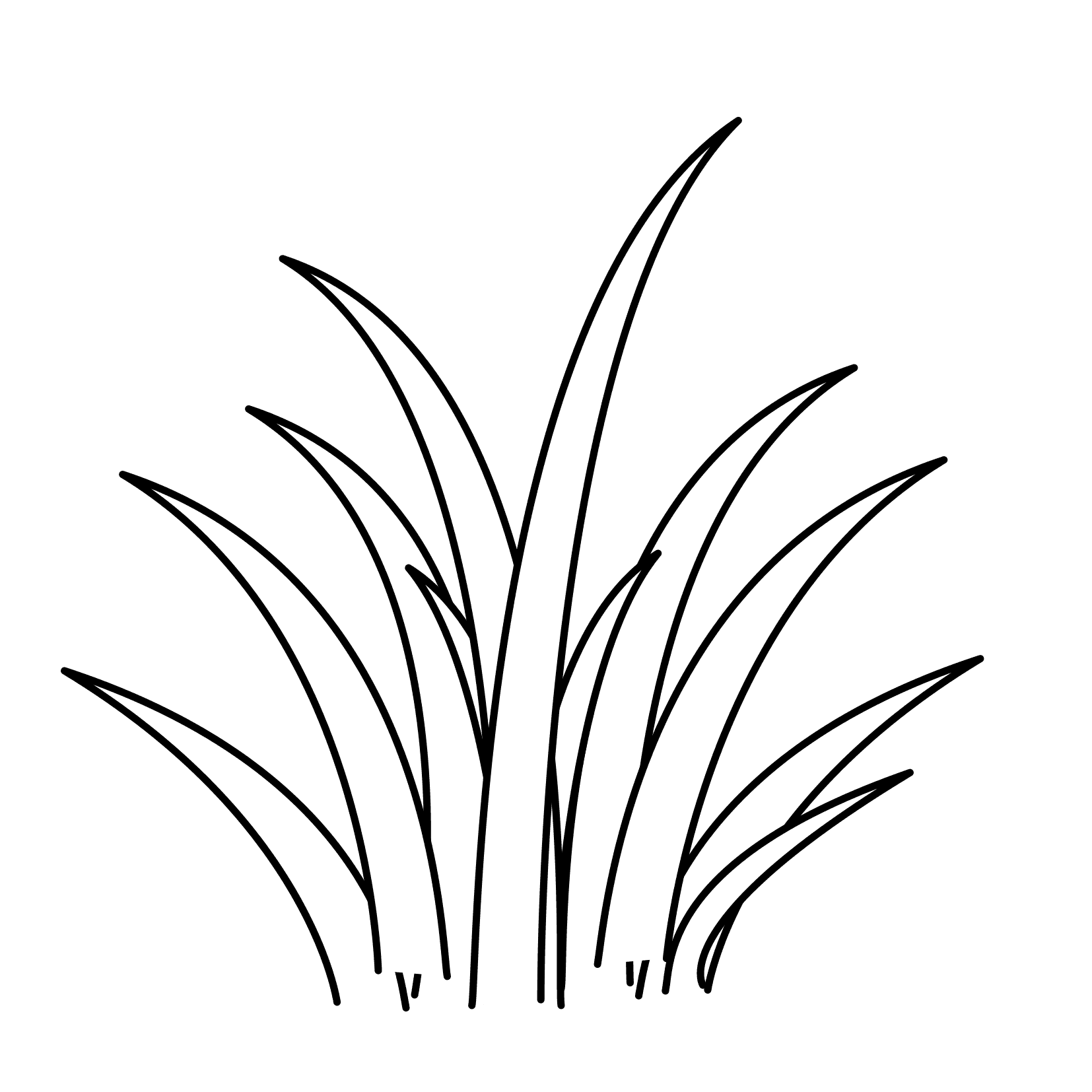 Sea Grass coloring #10, Download drawings