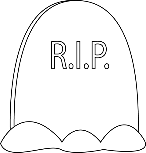 Tombstone coloring #7, Download drawings