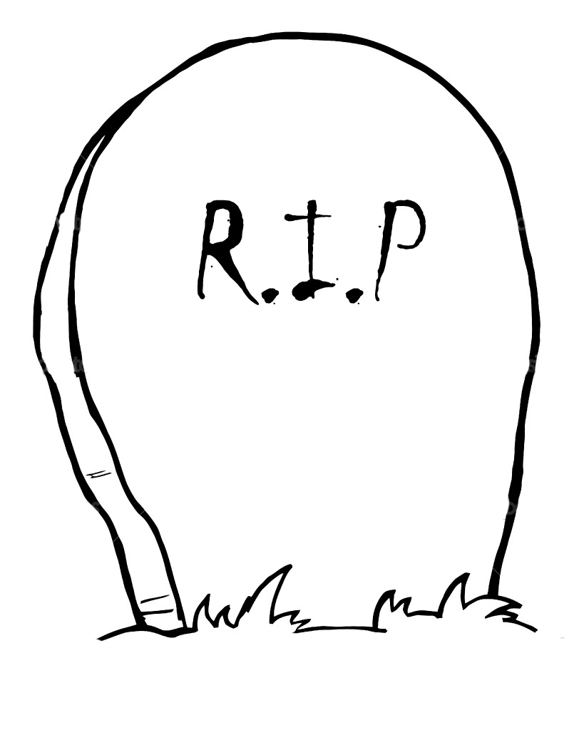 Tombstone coloring #19, Download drawings
