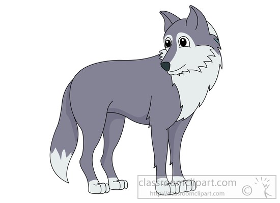 Gray Wolf clipart #2, Download drawings