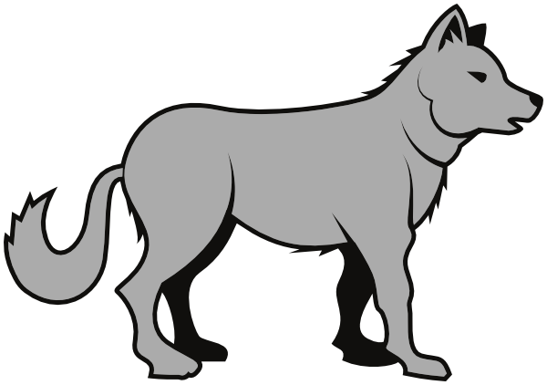 Gray Wolf clipart #5, Download drawings