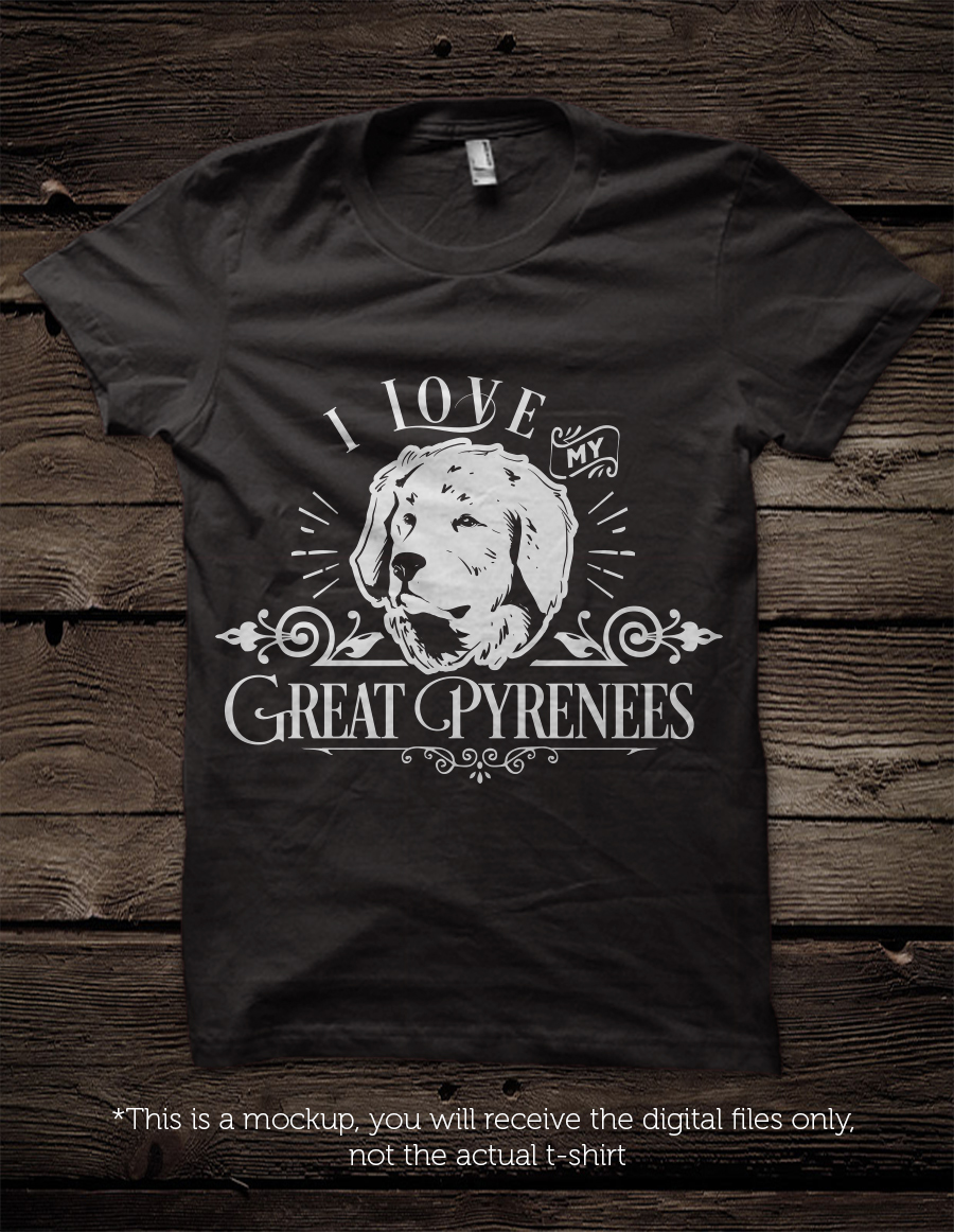Great Pyrenees svg #10, Download drawings