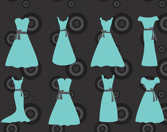 Blue Dress svg #6, Download drawings
