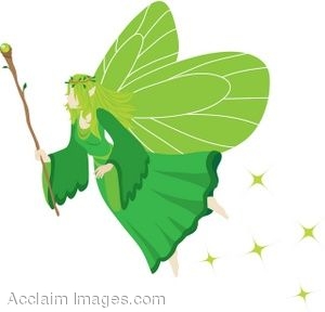 Green Fairy clipart #1, Download drawings