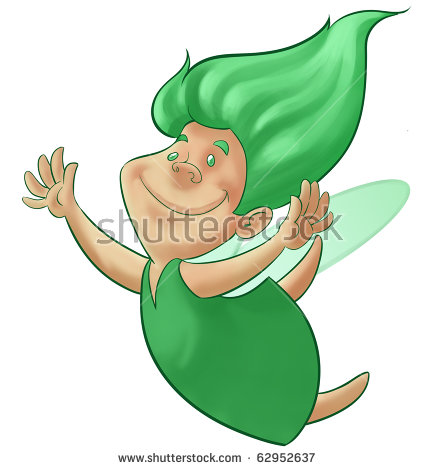 Green Fairy clipart #1, Download drawings