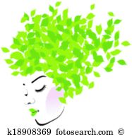 Green Hair clipart #1, Download drawings