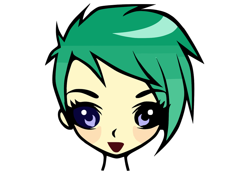 Green Hair clipart #5, Download drawings